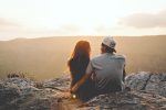 Couple on Cliff Edge