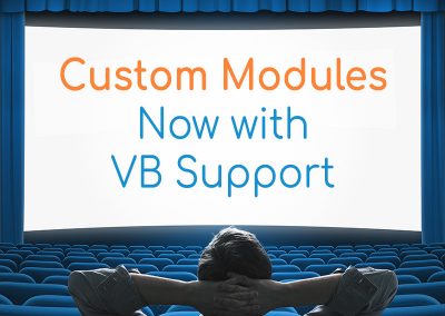 Partial Visual Builder Support Added to Custom Modules