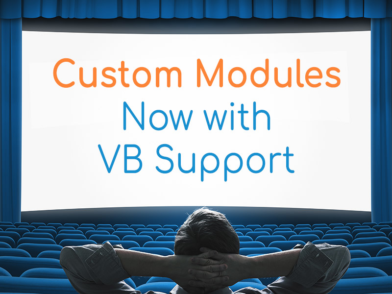 Partial Visual Builder Support Added to Custom Modules