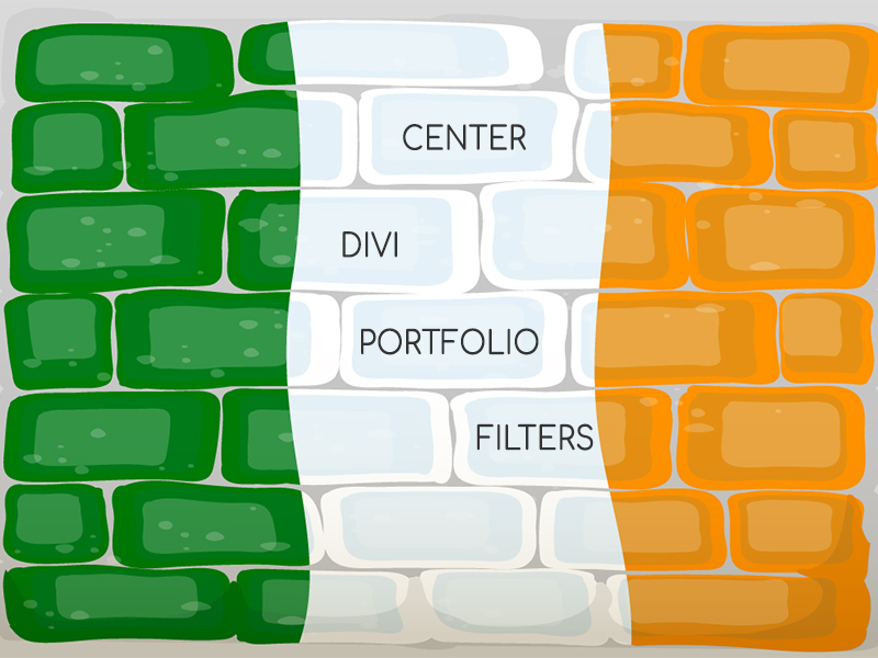 Divi Center Portfolio Filters