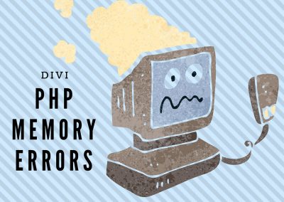 Divi PHP Memory Errors