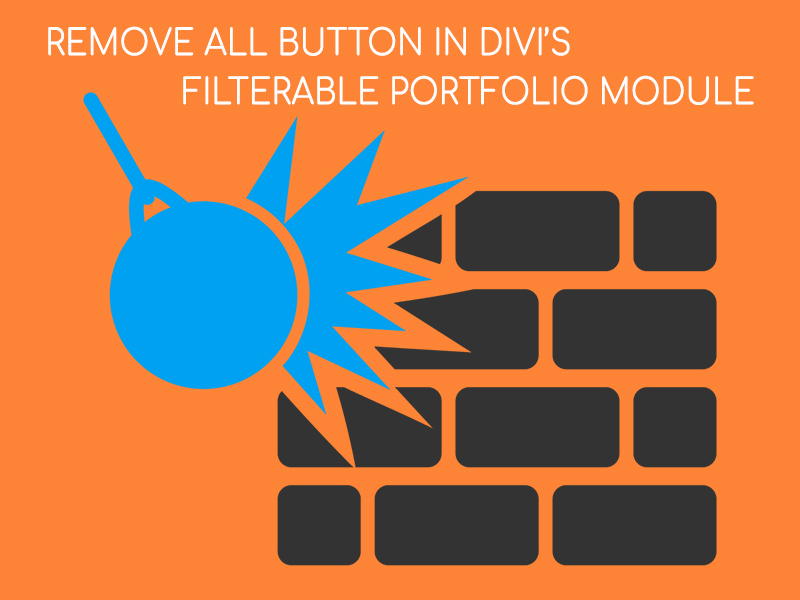 Divi Filterable Portfolio Remove All Button