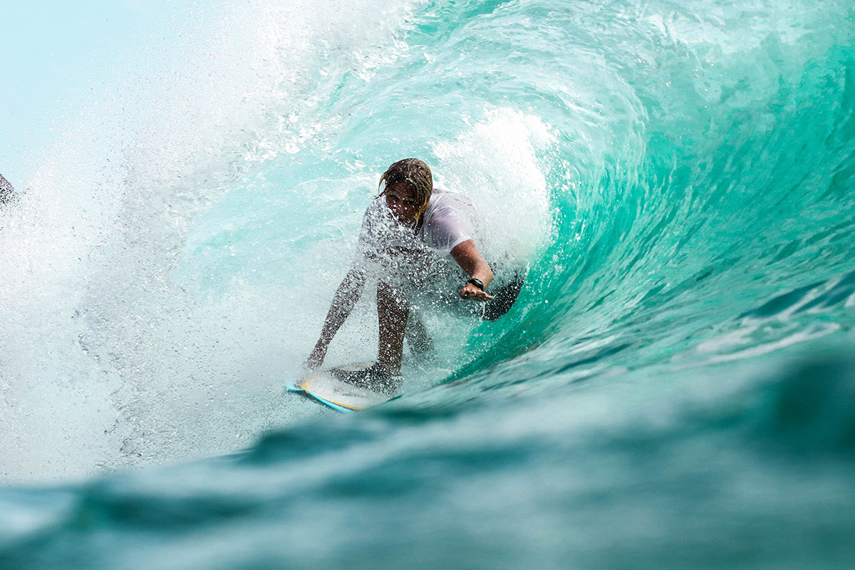 Surfing the Barrel