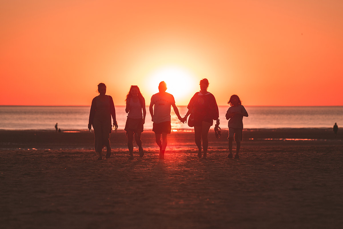 Sunset on the Beach