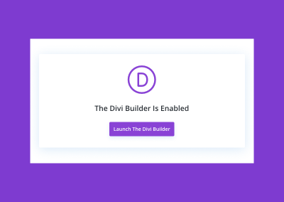 Switching Back to the Divi Backend Builder